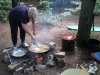 Kochen am Lagerfeuer